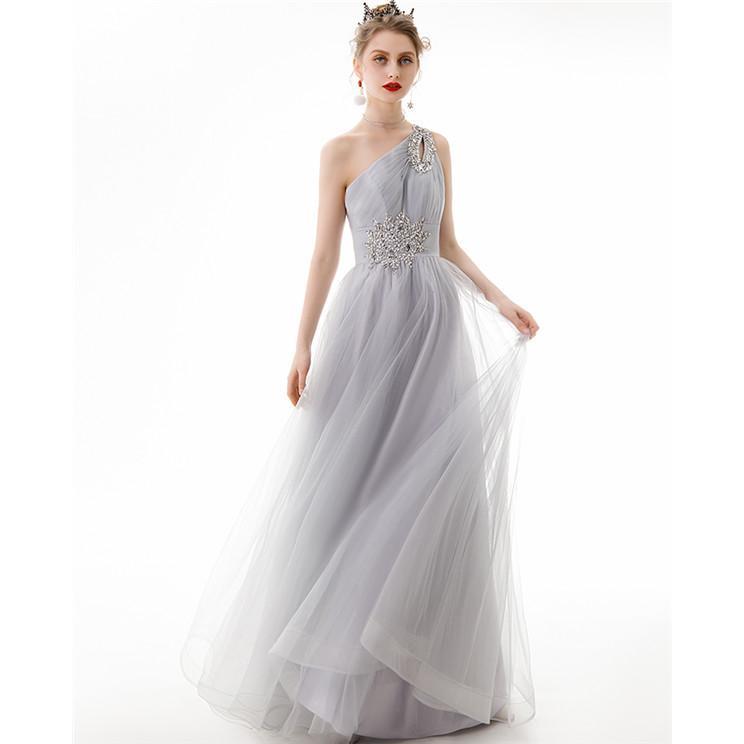 パーティードレス ワンショルダー ロング丈 披露宴 ロングドレス 大きいサイズ ドレス ワンピース パーティードレス ワンショルダー ロング丈 披露宴 ロングドレス 大きいサイズ ドレス ワンピース