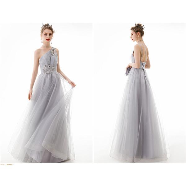 パーティードレス ワンショルダー ロング丈 披露宴 ロングドレス 大きいサイズ ドレス ワンピース パーティードレス ワンショルダー ロング丈 披露宴 ロングドレス 大きいサイズ ドレス ワンピース