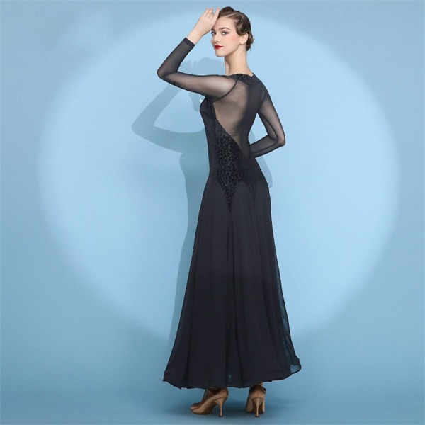 社交ダンス衣装 社交ダンス ドレス スタンダード 社交ダンス衣装 ワンピース タンゴ モダンドレス 黒 大きいサイズ 長袖 社交ダンスドレス 広がる裾 競技着 練習着 演出用 ワルツダンス ダンス衣装 社交ダンス衣装 社交ダンス ドレス スタンダード 社交ダンス衣装 ワンピース タンゴ モダンドレス 黒 大きいサイズ 長袖 社交ダンスドレス 広がる裾 競技着 練習着 演出用 ワルツダンス ダンス衣装