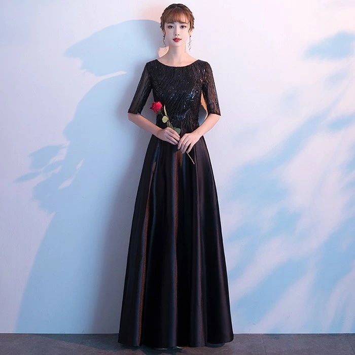 新品登場 ドレス 大人 ピアノ 発表会 演奏会用ドレス ロングドレス 演奏会 イブニングドレス 結婚式 母親 ピアノ発表会 中学生 パーティードレス 発表会ドレス 大きいサイズ 高校生 キラキラ コン_8
