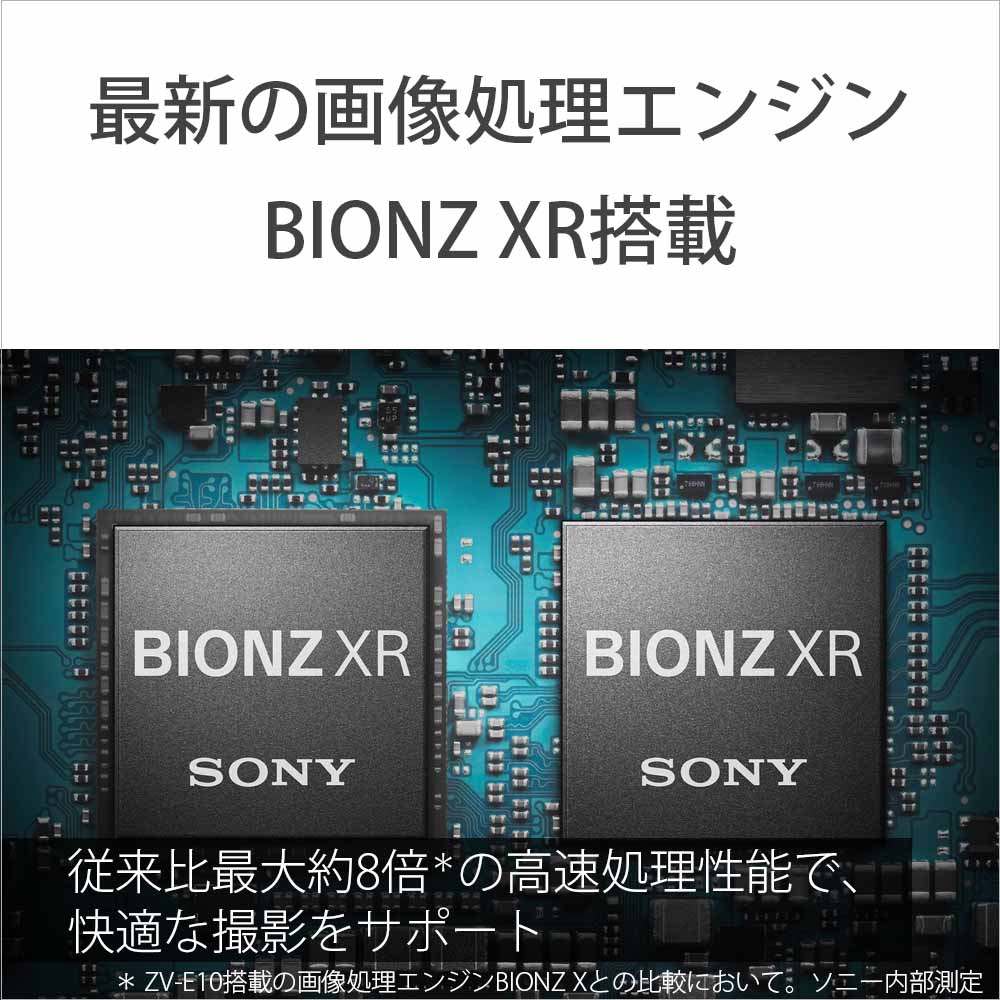 ソニー ZV-E10M2X-W デジタルカメラ「VLOGCAM ZV-E10 II」ダブルズームレンズキット（ホワイト） ZVE10M2XW