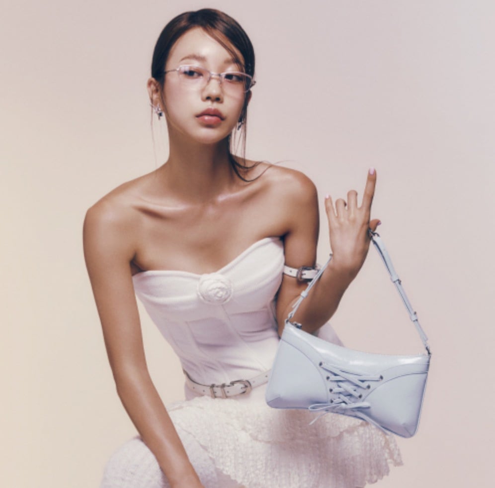RIBBON TIE SHOULDER BAG