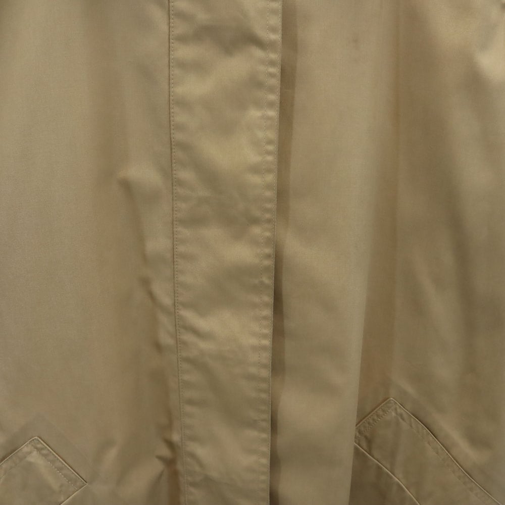 80s 90s オールド 長袖 ステンカラーコート 9月11日 ベージュ系 レディース