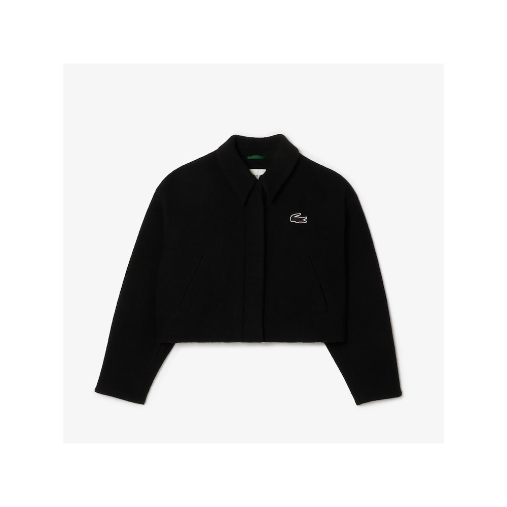 ラコステ女性用ウールカラークロップジャケット BF8021-54N 031
