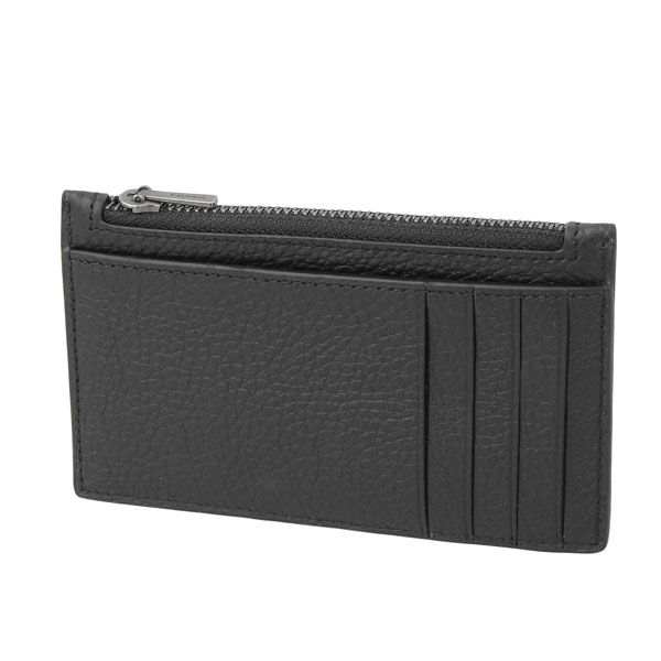 コーチ/COACH カードケース 名刺ケース レザー ブラック
