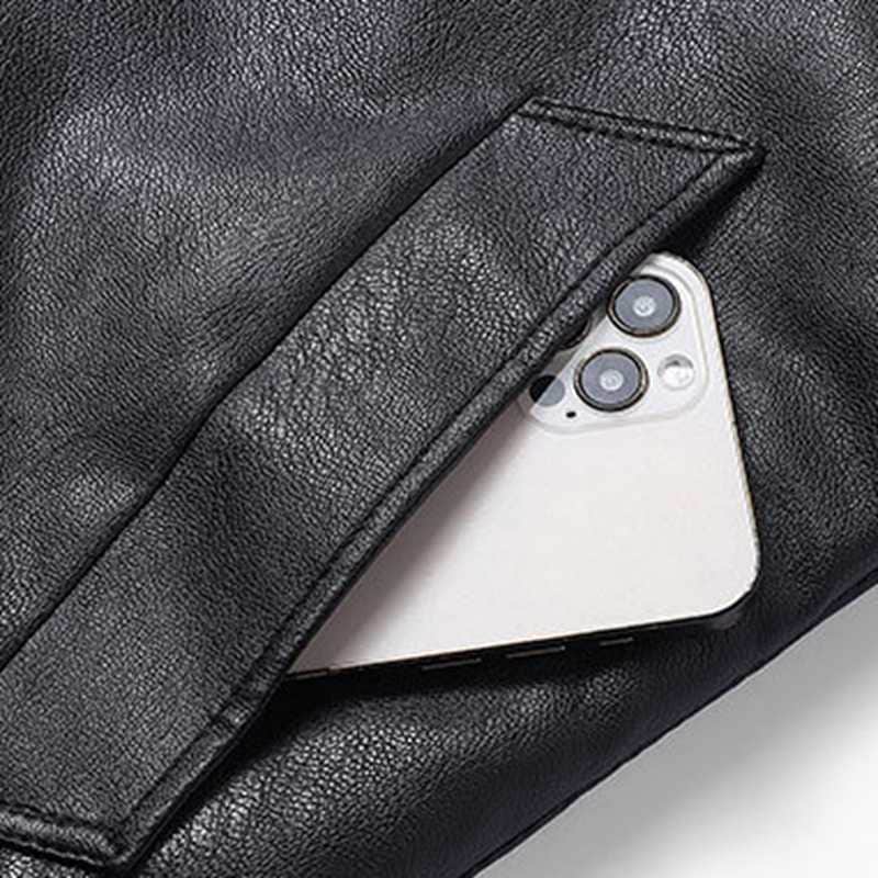 PUジャケット メンズ 中高年 ジャケット アウターコート 裏起毛 ジップアップ ファー襟 取外し可 ショート丈 防寒防風 ブルゾン 長袖 トップス 無地 柔らかい ビジネス カジュアル 通勤 上着