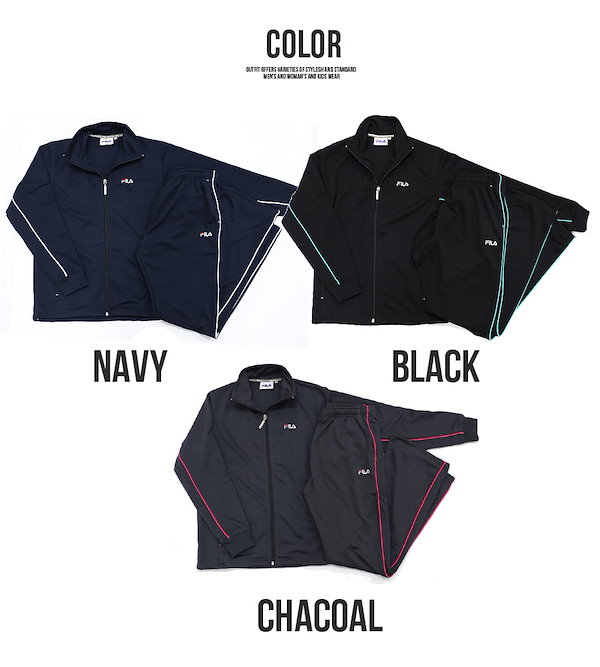 Qoo10] フィラ FILA ジャージ 上下 レディース セ