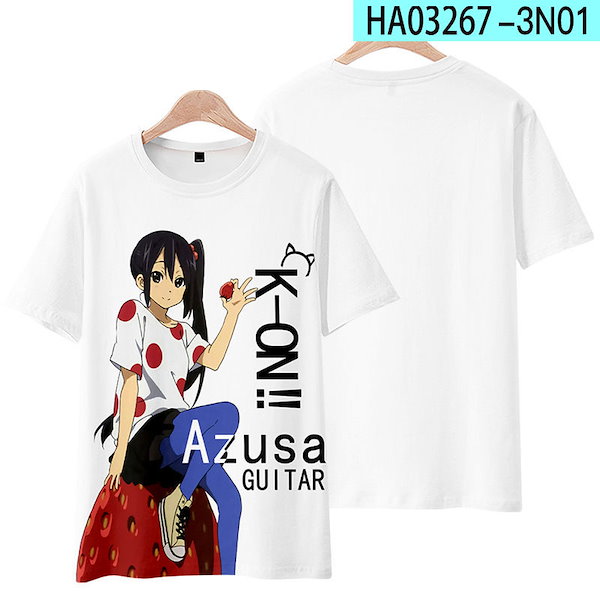 Qoo10] 清音少女服 半袖tシャツ けいおん! 女