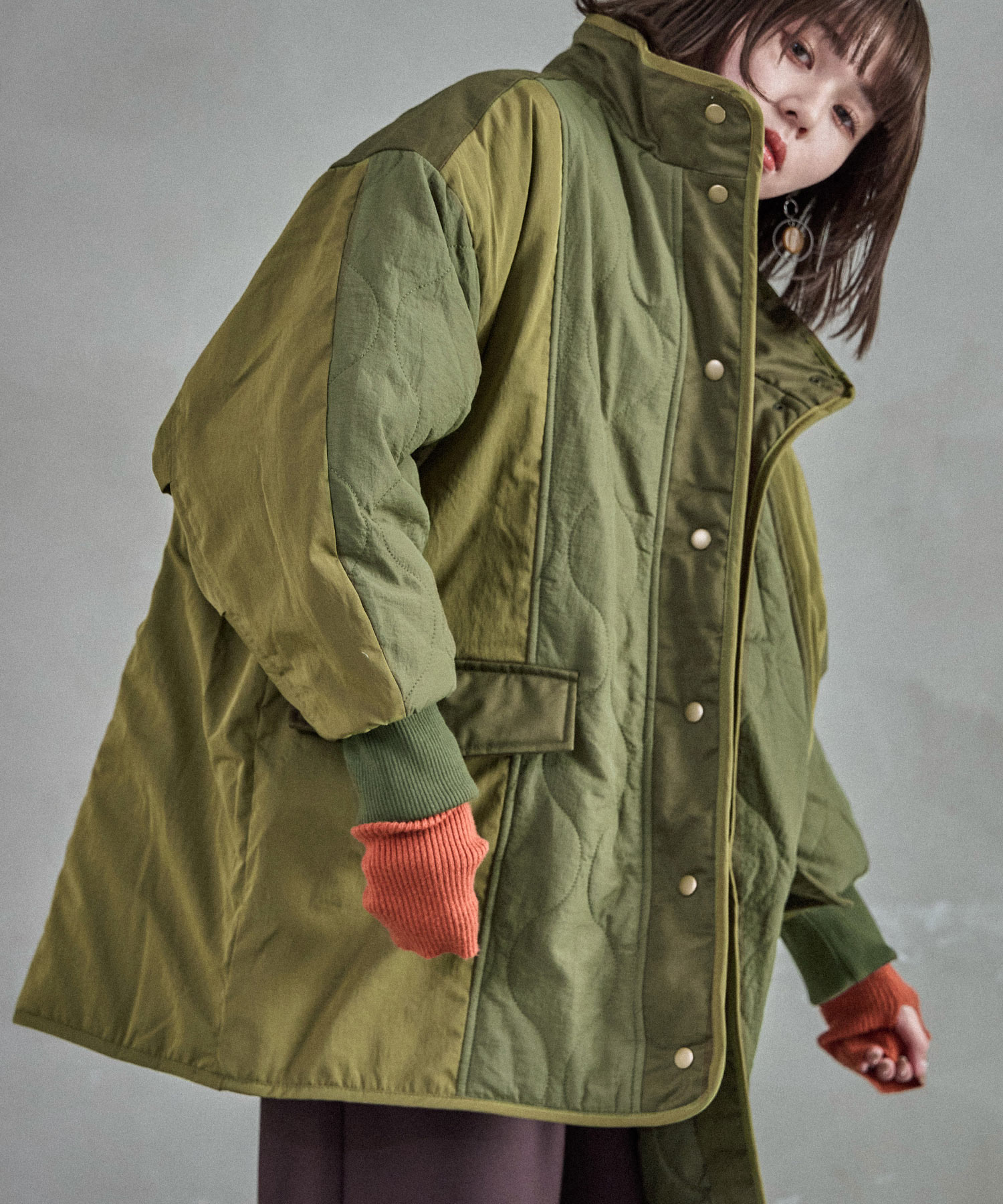 ヴィンテージ風パッチワーク中綿コート ダウンコート ダウンジャケット ブルゾン ハーフコート 防寒対策 カジュアル ガーリー フェミニン 韓国ファッション オーバーサイズ ゆったり 大きめ 通勤 通学 ヴィンテージ風パッチワーク中綿コート ダウンコート ダウンジャケット ブルゾン ハーフコート 防寒対策 カジュアル ガーリー フェミニン 韓国ファッション オーバーサイズ ゆったり 大きめ 通勤 通学