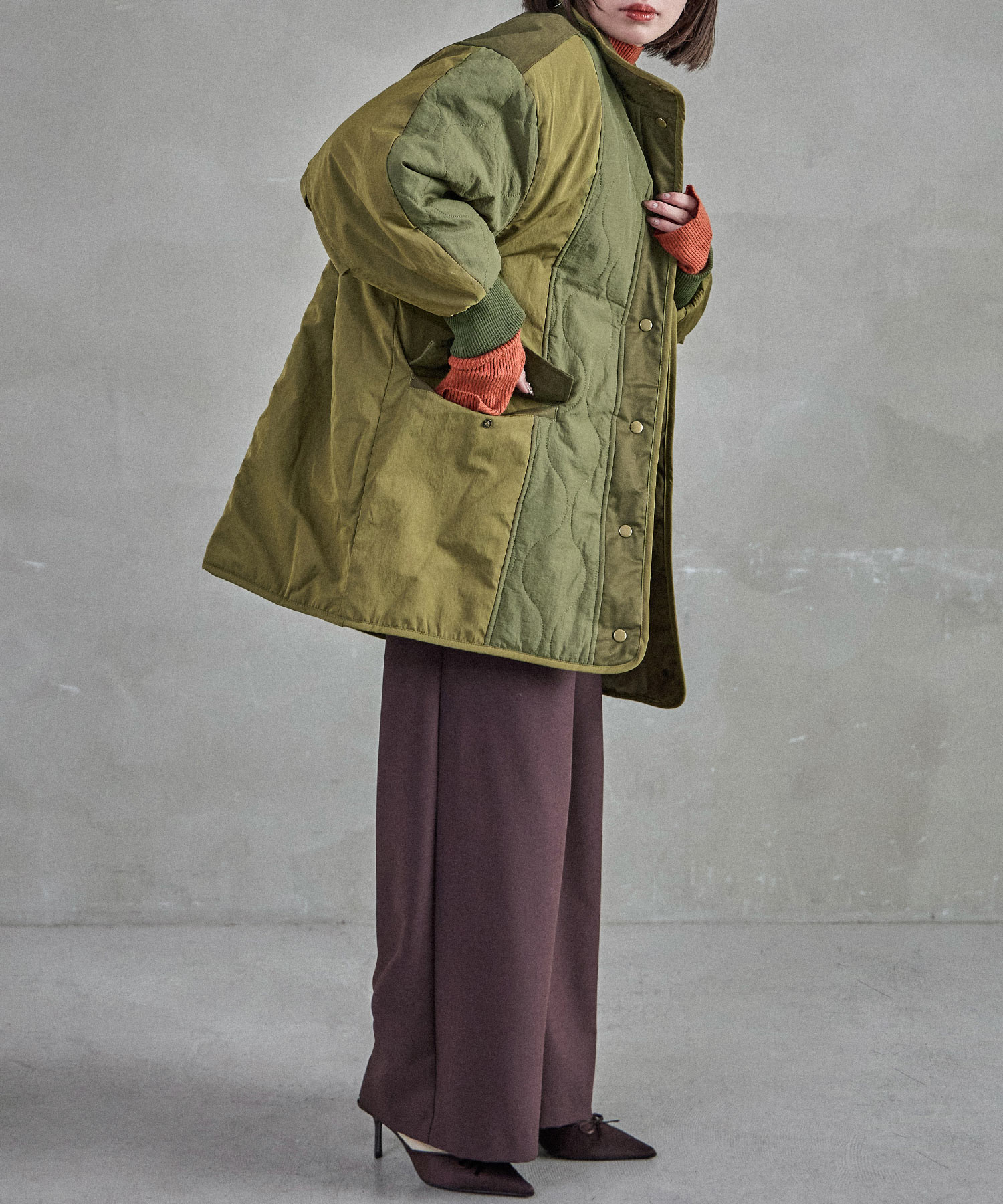 ヴィンテージ風パッチワーク中綿コート ダウンコート ダウンジャケット ブルゾン ハーフコート 防寒対策 カジュアル ガーリー フェミニン 韓国ファッション オーバーサイズ ゆったり 大きめ 通勤 通学 ヴィンテージ風パッチワーク中綿コート ダウンコート ダウンジャケット ブルゾン ハーフコート 防寒対策 カジュアル ガーリー フェミニン 韓国ファッション オーバーサイズ ゆったり 大きめ 通勤 通学