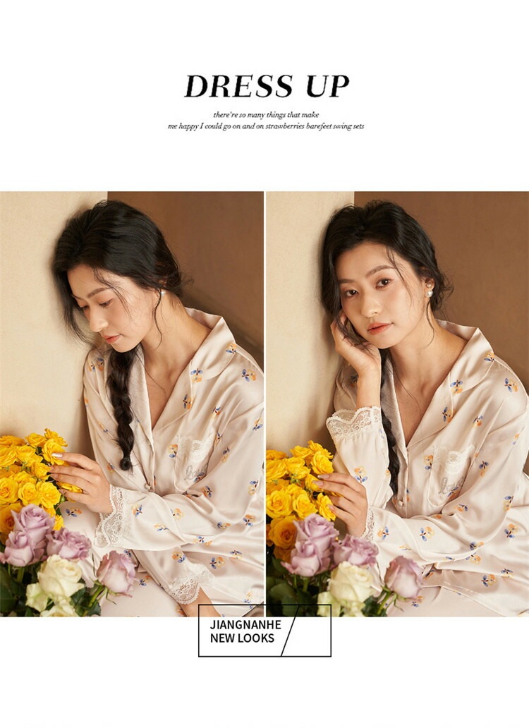 パジャマ レディース ルームウェア 花柄 レース vネック 前ボタン 上下セット 2点セット セットアップ ナイトウェア 寝巻き 部屋着 長袖 長ズボン 春夏 夏物 サテン シルクタッチ シンプ パジャマ レディース ルームウェア 花柄 レース vネック 前ボタン 上下セット 2点セット セットアップ ナイトウェア 寝巻き 部屋着 長袖 長ズボン 春夏 夏物 サテン シルクタッチ シンプ