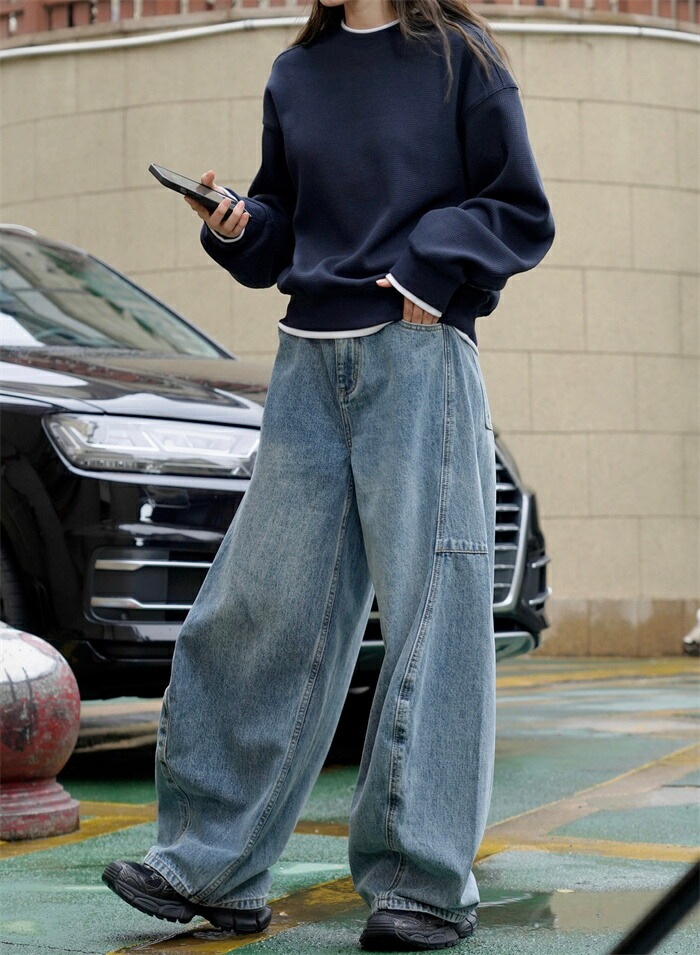 パンツ デニムパンツ ワイドパンツ レディース ワイド ワイドデニム 大きいサイズ ロング ロングパンツ ロングデニム バギー ゆったり ボトムス ズボン 無地 体型カバー 着痩せ 春 秋 春秋 スト パンツ デニムパンツ ワイドパンツ レディース ワイド ワイドデニム 大きいサイズ ロング ロングパンツ ロングデニム バギー ゆったり ボトムス ズボン 無地 体型カバー 着痩せ 春 秋 春秋 スト