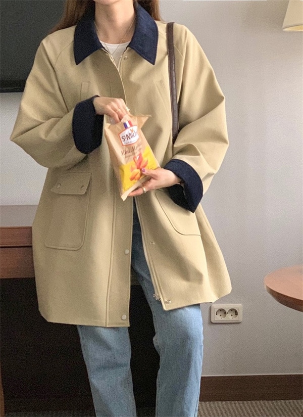 テーラードジャケット レディース 40代 長袖 ショート丈 カーキ ゆったり 通勤 大人 コート 秋 新作