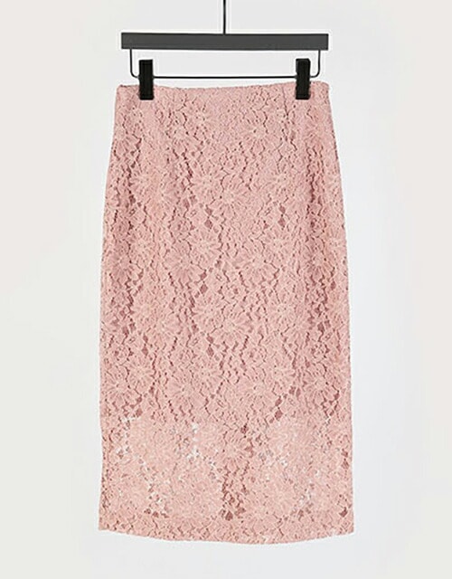 [メガ割りSALE]レースHラインスカート・p682207