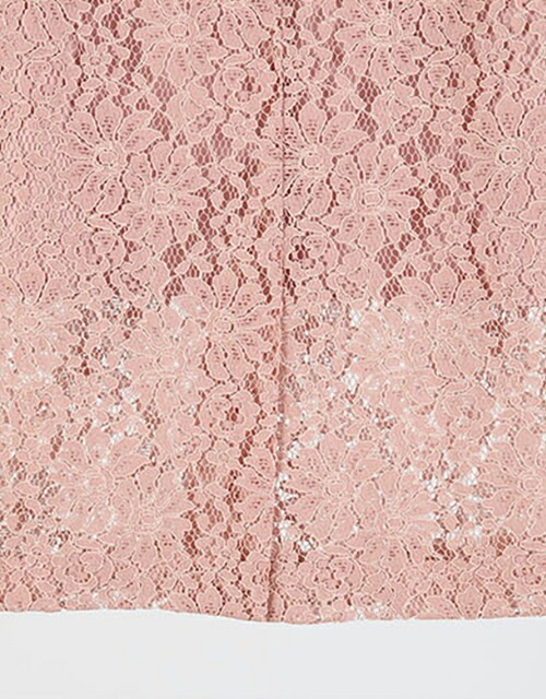 [メガ割りSALE]レースHラインスカート・p682207