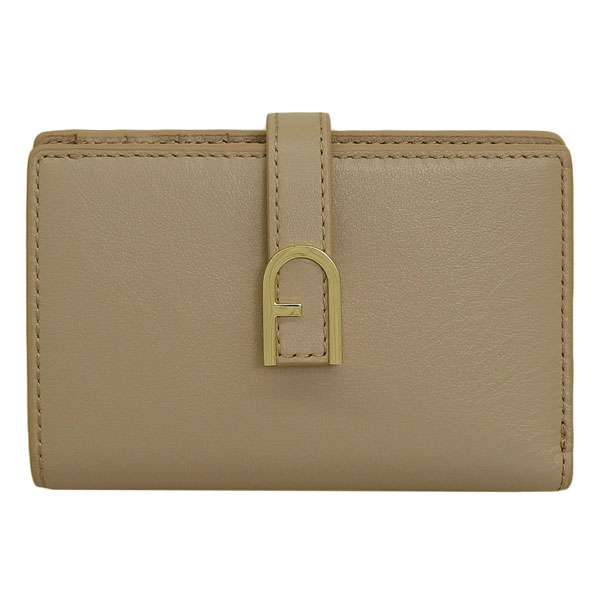 フルラ 財布 レディース 二つ折り財布 レザー ブラウン フロー FLOW M COMPACT WALLET WP00401BX20451257S FURLA