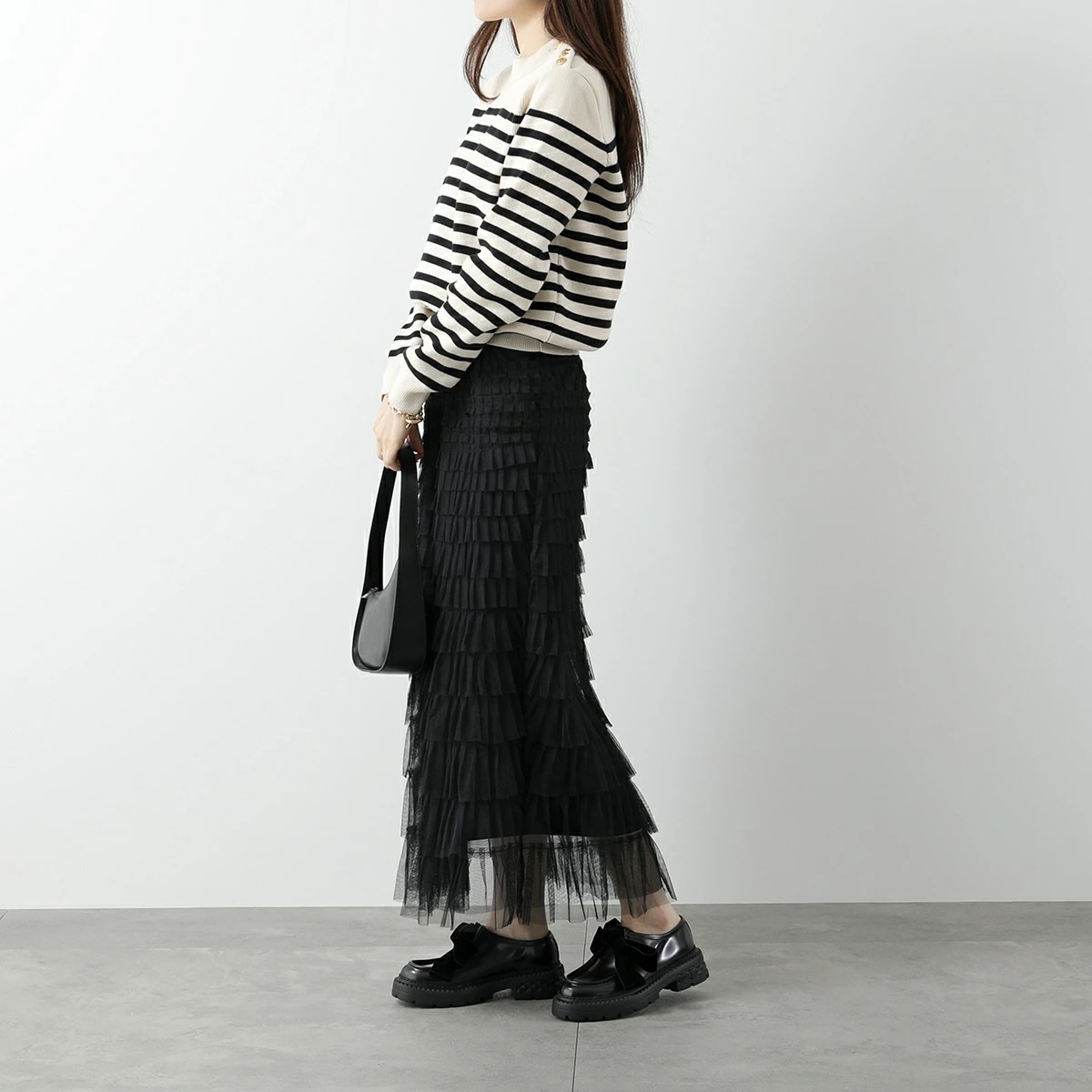 Jimmy Choo ジミーチュウ ローファー MARLOW MOCASSIN/F HJW マーロー モカシン レディース リボン ベルベット ベロア シューズ 【mega】