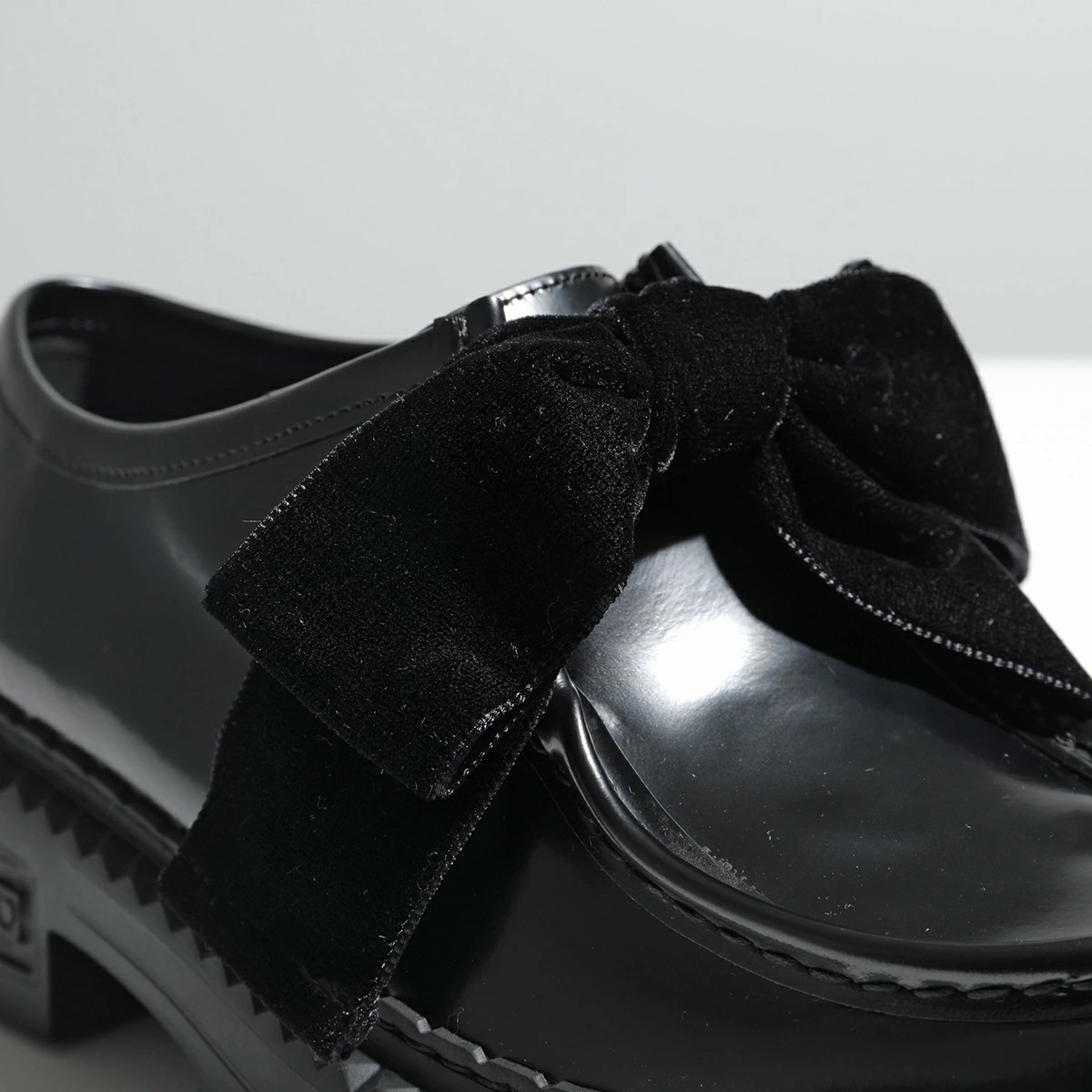 Jimmy Choo ジミーチュウ ローファー MARLOW MOCASSIN/F HJW マーロー モカシン レディース リボン ベルベット ベロア シューズ 【mega】