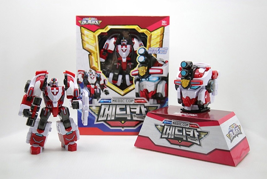 ミニ特攻隊 シーズン6 最強警察 メディックコップ ロボットおもちゃ / MEDIC COP