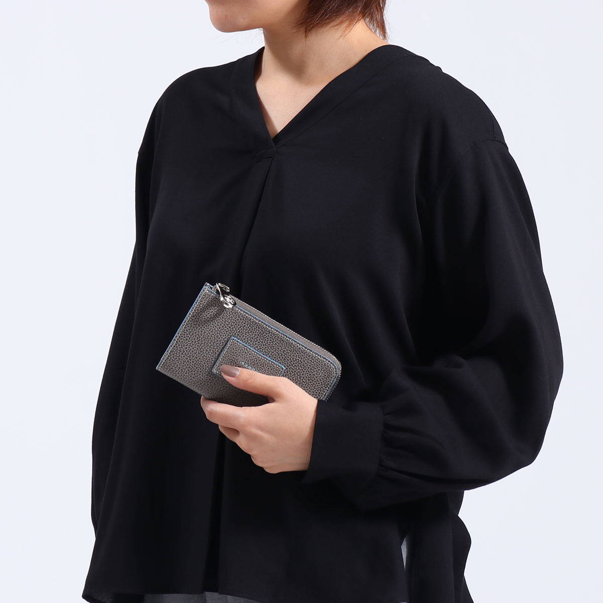 アエナ 財布 HMAEN L字ファスナー スリム コンパクト ミニ 本革 革 レザー SL PAT MARK マーク ミドルウォレット ミドル財布 ビジネス ブランド 日本製 メンズ レディース