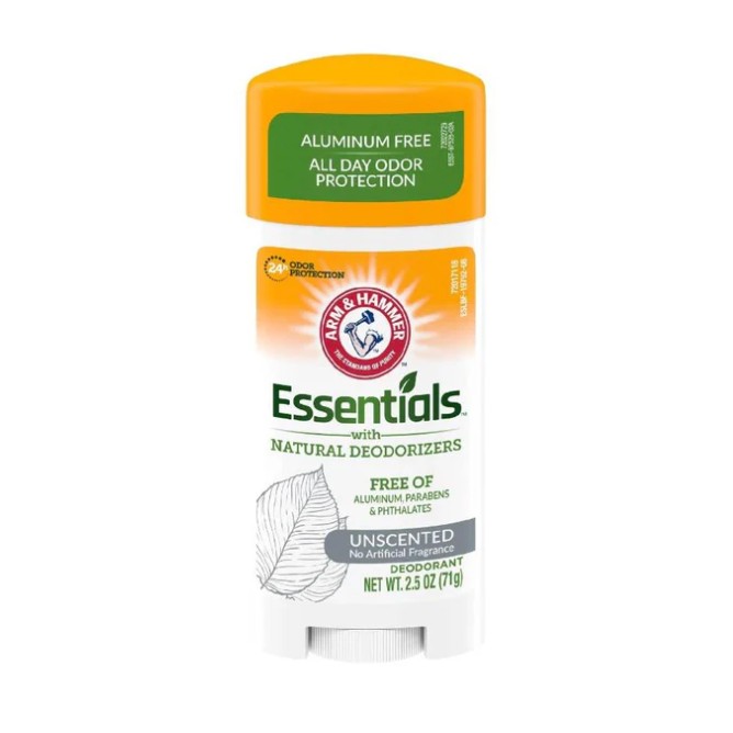Arm & Hammer Essentials Natural Deodorant Unscented 2.5 oz - 12 Pack Arm & Hammer Essentials Natural Deodorant Unscented 2.5 oz - 12 Pack