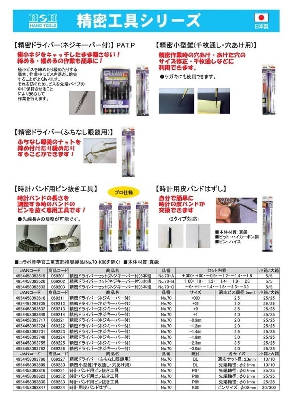 Qoo10] (業務用50個セット) H＆H 精密ドラ