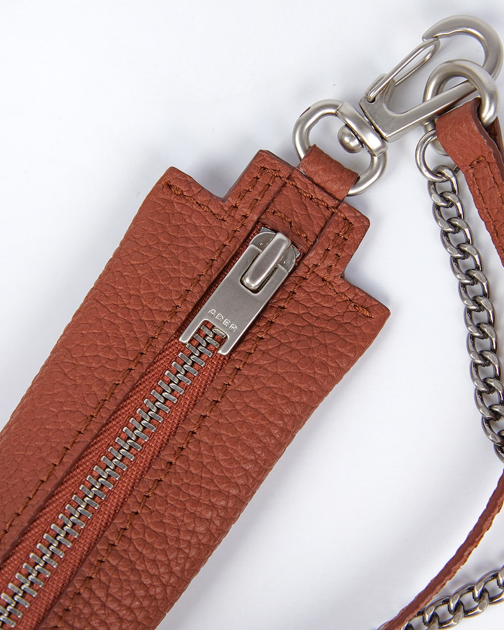 【ADER ERROR】 Lip bag Brown ADER ERROR】 ADER LIP BAG : 完璧なファッションの選択 BROWN