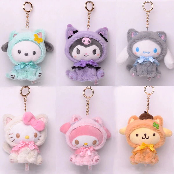 Qoo10] 新製品サンリオ 猫シリーズ ぬいぐるみ
