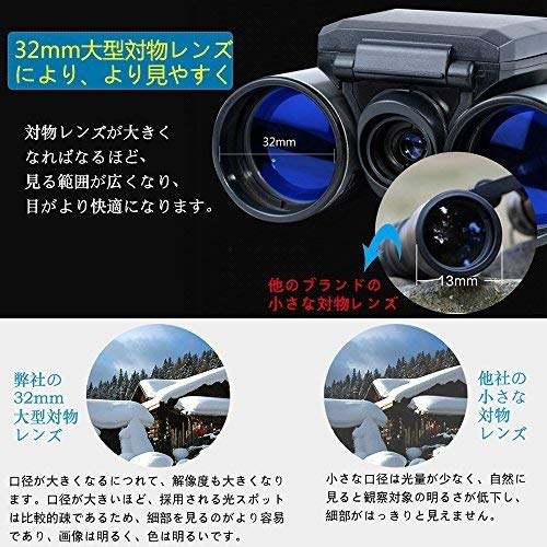 双眼鏡カメラ 32mm 高 : カメラ 12倍 口径 安い日本製