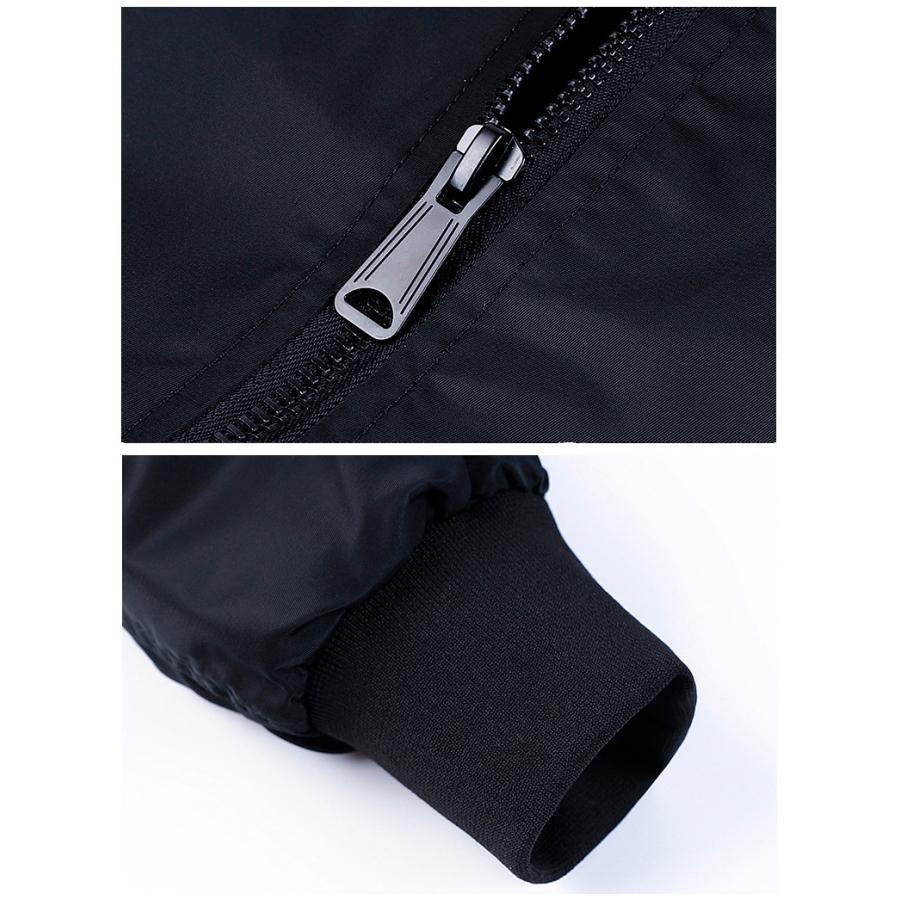 【急速出荷】メンズ MA1 ミリタリージャケット ワッペン 中綿コート ロゴ 刺しゅう おしゃれ カッコイイ バイク フライトジャケット 中綿入り 中綿なし ブルゾン