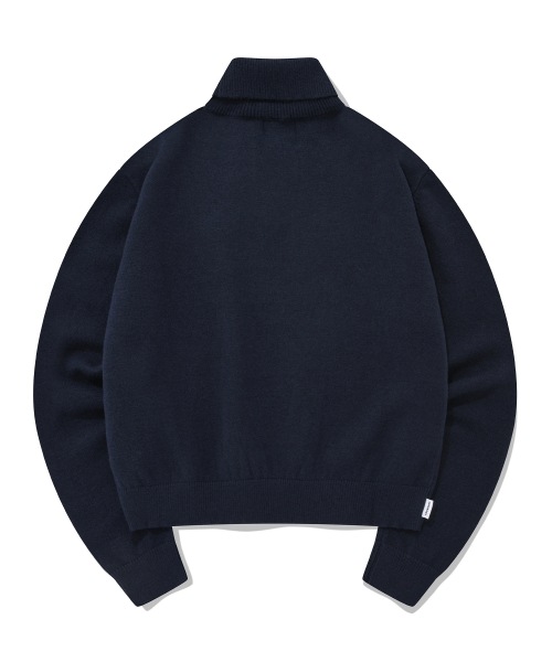 ウーマン クロップ C ロゴ タートルネック ニット CO2204KT76 ウーマン クロップ C ロゴ タートルネック ニット CO2204KT76