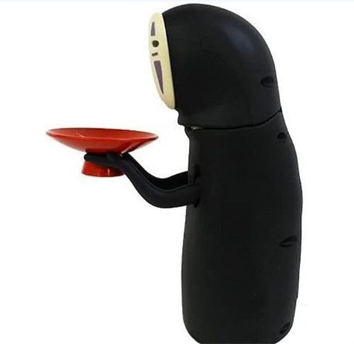 Qoo10] 自動貯金箱 カオナシむしゃむしゃ貯金箱