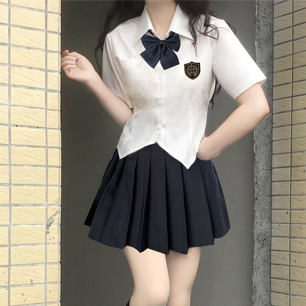 Qoo10] 涼しく楽ちんセットセーラー服JK制服セッ