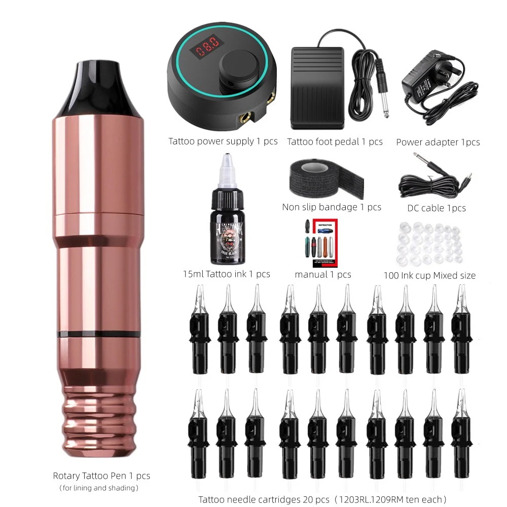 タトゥーペンキット ペン型タト ゥーマシンタトゥーセット プロのカートリッジタトゥーマシンペンロータリーセッ 刺青マシン一式 タトゥーペンキット ペン型タト ゥーマシンタトゥーセット プロのカートリッジタトゥーマシンペンロータリーセッ 刺青マシン一式