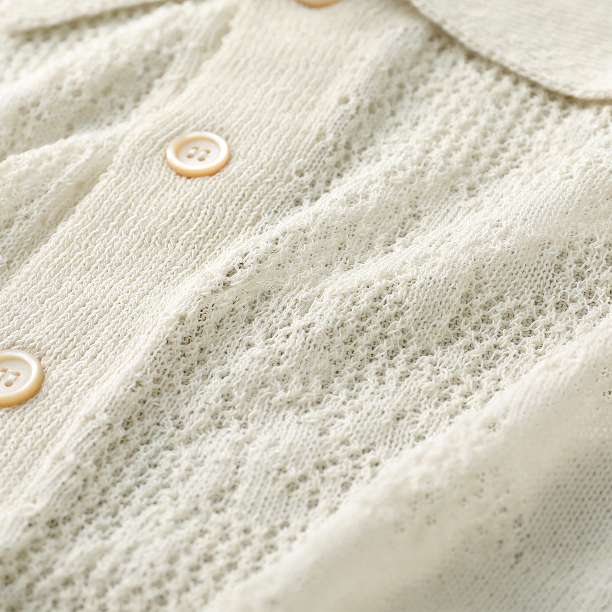 OUR LEGACY アワーレガシー ニット BIG PIQUET M4243BWFメンズ レース セーター ウールブレンド ポロカラー 長袖 WHITE-FLORAL-POINTILLE OUR LEGACY アワーレガシー ニット BIG PIQUET M4243BWFメンズ レース セーター ウールブレンド ポロカラー 長袖 WHITE-FLORAL-POINTILLE