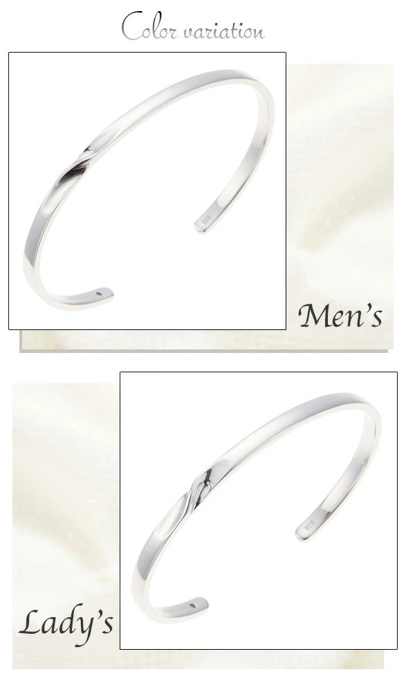 ペアバングル ブルーダイアモンド シルバー925製 メタル ツイスト 捻り ねじり スクリュー レデ ペアバングル ブルーダイアモンド シルバー925製 メタル ツイスト 捻り ねじり スクリュー レデ