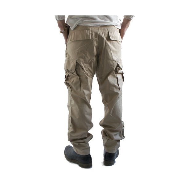 アメリカ軍 BDU カーゴパンツ ／迷彩服パンツ XSサイズ リップストップ