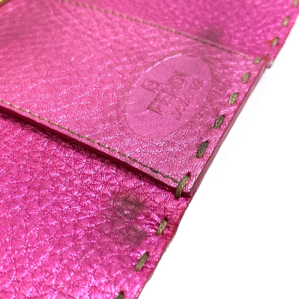 キーケース セレリア キーリング レザー メタルピンク系