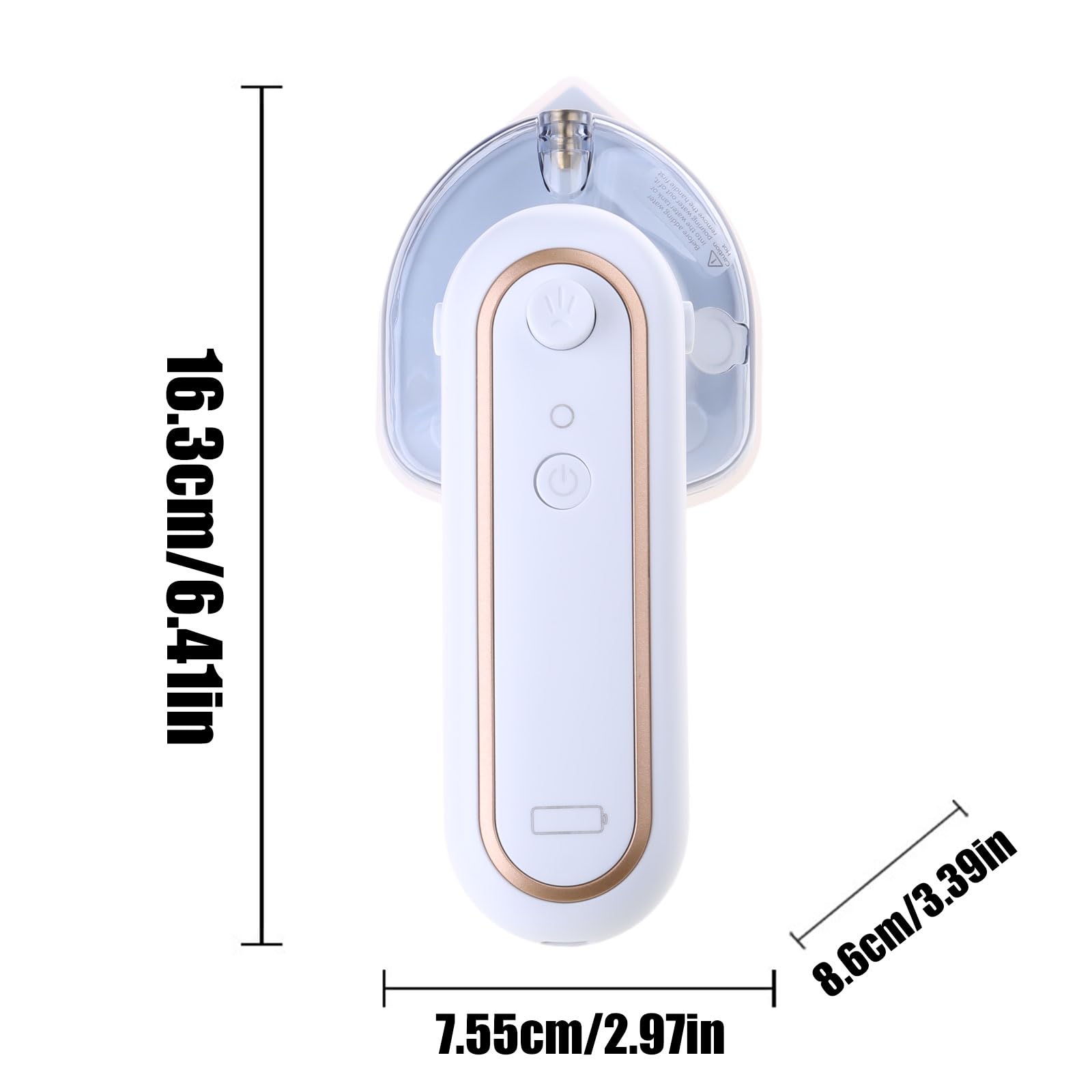 ハンドヘルドアイロンマシン USB充電式衣類スチーマー 吊り下げ アイロン 旅行 ホーム ビジネス 160W ハンドヘルドアイロンマシン USB充電式衣類スチーマー 吊り下げ アイロン 旅行 ホーム ビジネス 160W