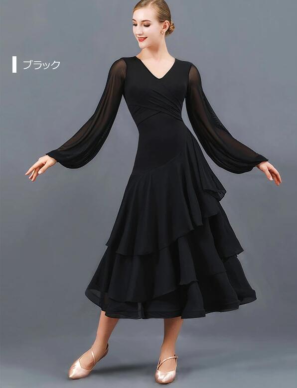 【早い者勝ちタイムセール】大人気 社交ダンス衣装 社交ダンスドレス レディースステージ衣装 競技用ドレス 演出用 袖ありレースワンピース 大きいサイズ ダンス衣装/マキシ丈ワンピース S/M/L/XL 【早い者勝ちタイムセール】大人気 社交ダンス衣装 社交ダンスドレス レディースステージ衣装 競技用ドレス 演出用 袖ありレースワンピース 大きいサイズ ダンス衣装/マキシ丈ワンピース S/M/L/XL