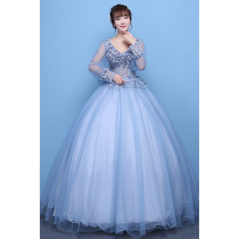 カラードレス 長袖 ロングドレス ウエディングドレス コンサート 安い プリンセスライン プロムドレ カラードレス 長袖 ロングドレス ウエディングドレス コンサート 安い プリンセスライン プロムドレ