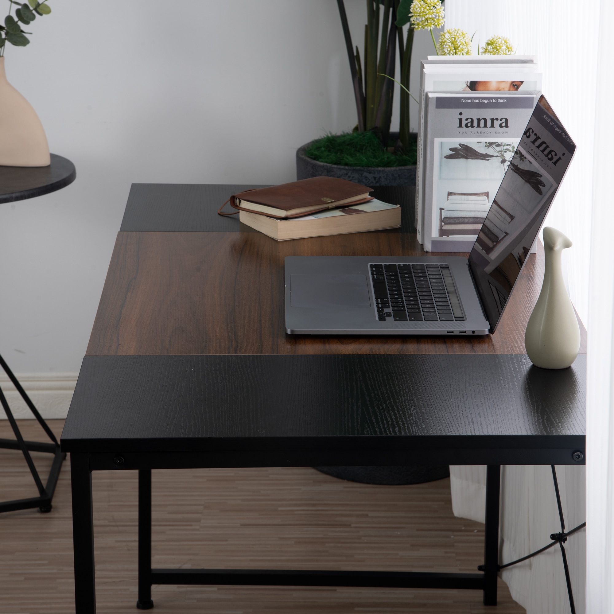 【当日発送&送·料·無·料】【新品 グレー】パソコンデスク 極簡易デスク シンプル 木製 ワークデスク 机-284 【当日発送&送·料·無·料】【新品 グレー】パソコンデスク 極簡易デスク シンプル 木製 ワークデスク 机-284