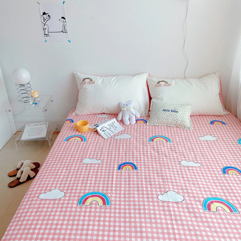 布団布団セットウォッシュドコットン4点セットかわいいキルトカバー純綿ベッド純綿裸睡眠ホーム刺繍寝具3点セット 布団布団セットウォッシュドコットン4点セットかわいいキルトカバー純綿ベッド純綿裸睡眠ホーム刺繍寝具3点セット