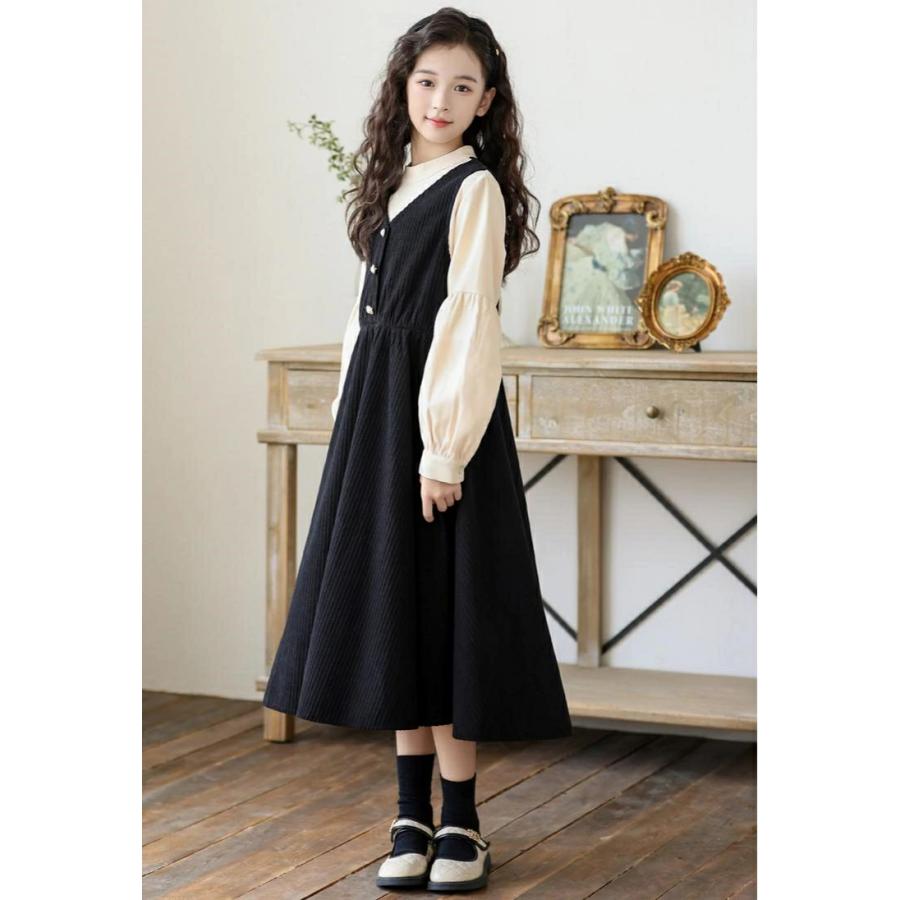 ラケット陸上格闘技ダンス春秋 無地 子供服 発表会 女の子 韓国 子供服 卒園 【制服標準装備】ワンピース 黒 入学式 外出 長袖 きれいめ 茶色 ブラック シンプル 長袖 ロング丈 卒業式 ラケット陸上格闘技ダンス春秋 無地 子供服 発表会 女の子 韓国 子供服 卒園 【制服標準装備】ワンピース 黒 入学式 外出 長袖 きれいめ 茶色 ブラック シンプル 長袖 ロング丈 卒業式