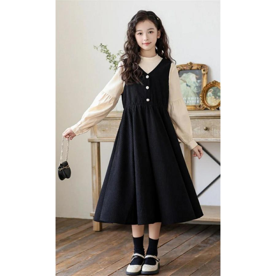 ラケット陸上格闘技ダンス春秋 無地 子供服 発表会 女の子 韓国 子供服 卒園 【制服標準装備】ワンピース 黒 入学式 外出 長袖 きれいめ 茶色 ブラック シンプル 長袖 ロング丈 卒業式 ラケット陸上格闘技ダンス春秋 無地 子供服 発表会 女の子 韓国 子供服 卒園 【制服標準装備】ワンピース 黒 入学式 外出 長袖 きれいめ 茶色 ブラック シンプル 長袖 ロング丈 卒業式