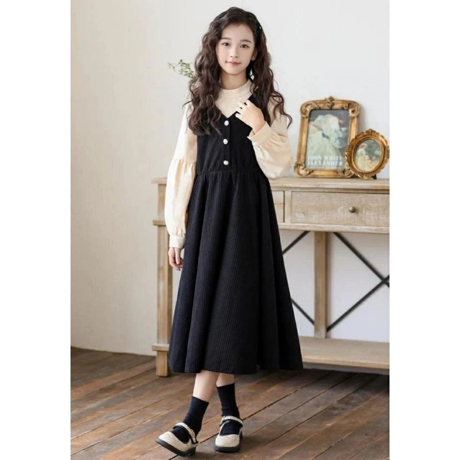 ラケット陸上格闘技ダンス春秋 無地 子供服 発表会 女の子 韓国 子供服 卒園 【制服標準装備】ワンピース 黒 入学式 外出 長袖 きれいめ 茶色 ブラック シンプル 長袖 ロング丈 卒業式 ラケット陸上格闘技ダンス春秋 無地 子供服 発表会 女の子 韓国 子供服 卒園 【制服標準装備】ワンピース 黒 入学式 外出 長袖 きれいめ 茶色 ブラック シンプル 長袖 ロング丈 卒業式