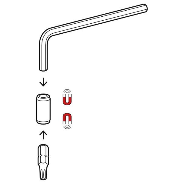 PB SWISS TOOLS 470YELLOWCN バイクツールセット （9本組） イエロー