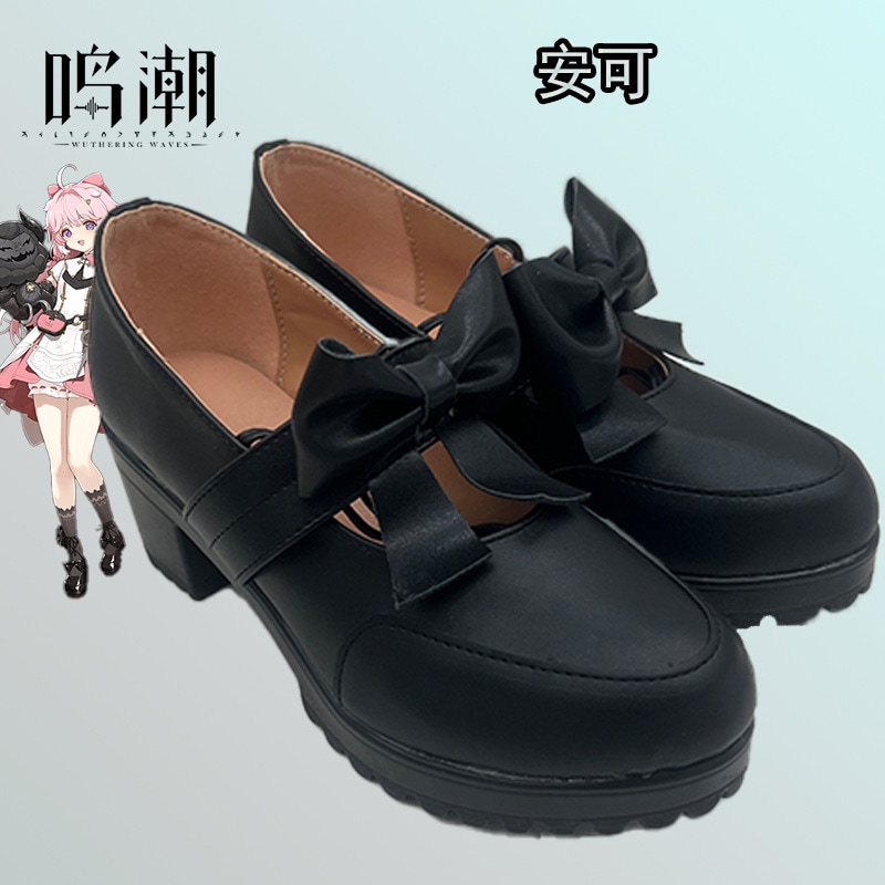 ミンチャオアンコールシューズpaly靴ガールロリコミコンゲームキャラクタースーパーリストアシューズブーツ