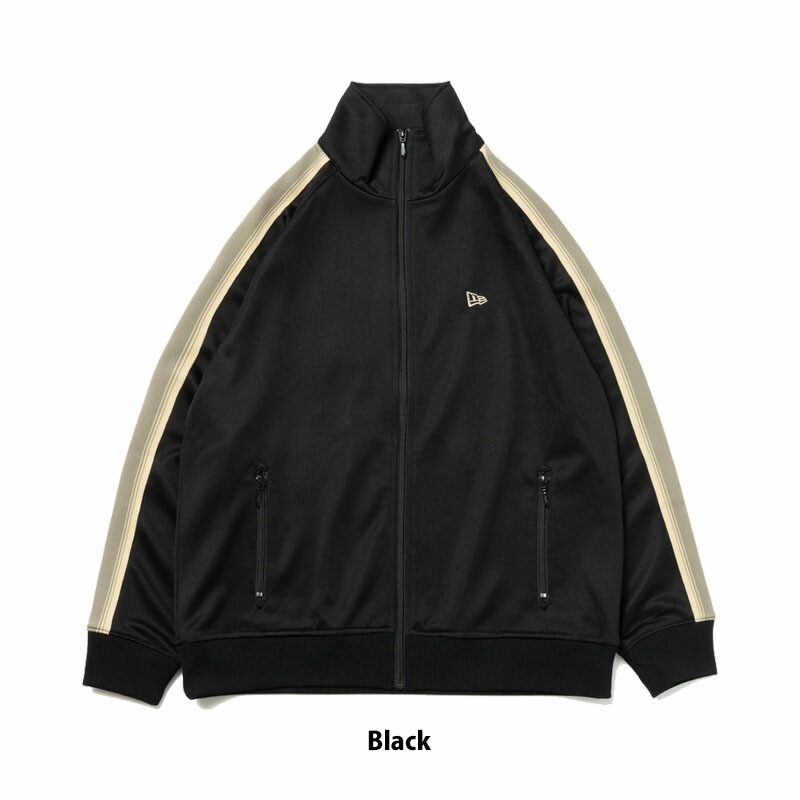 ニュー エラ NEW ERA サイドテープ トラックジャケット ブラック Performance Apparel アウター ジャケット ニュー エラ NEW ERA サイドテープ トラックジャケット ブラック Performance Apparel アウター ジャケット