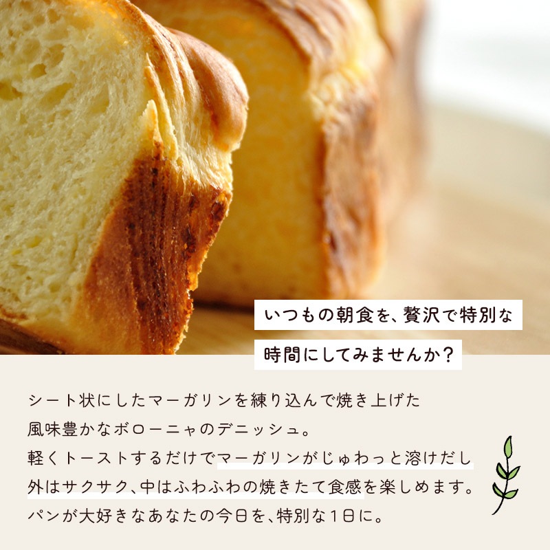 ボローニャパン ３斤 ５本 デニッシュパン パン